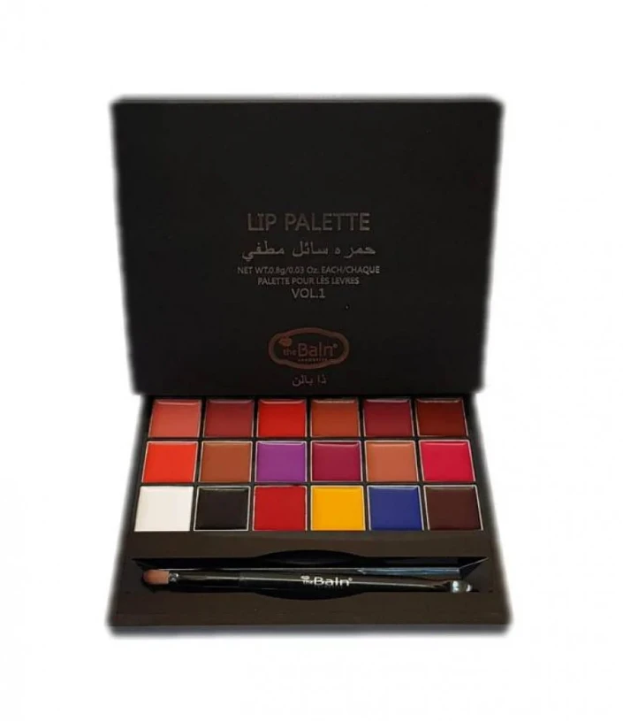 ذا بالن طقم ارواح وبلاشر كريمي - 18 لون مع فرشاه