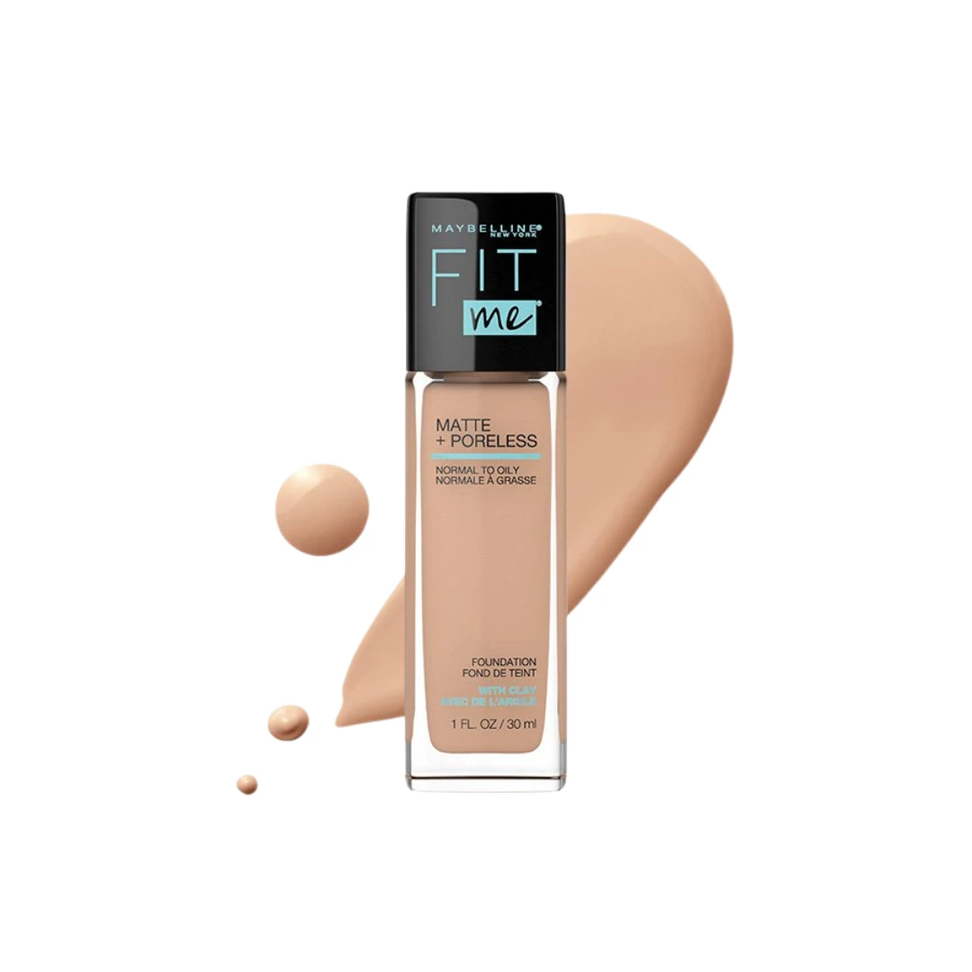 ميبيلين فيت مي كريم أساس مات + بورليس SPF22 - رقم 238