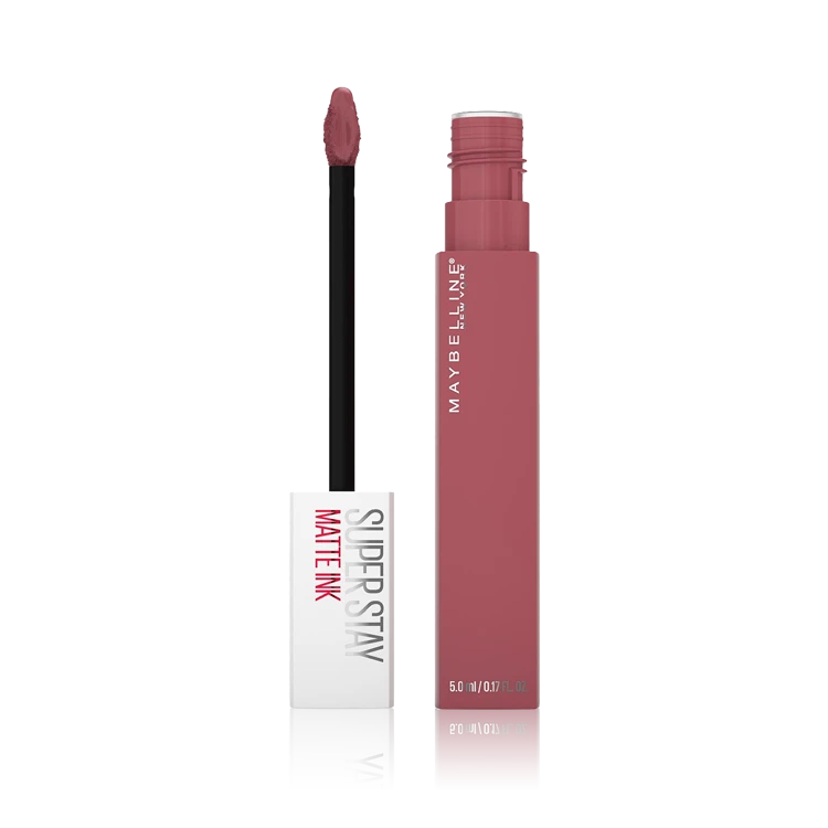 ميبلين نيويورك احمر شفاه سائل سوبر ستاي مطفي مات اينك - 175 رينج ليدر