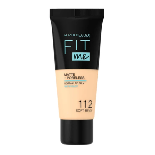 ميبلين فيت مي كريم أساس أنبوبي عصار – رقم 112