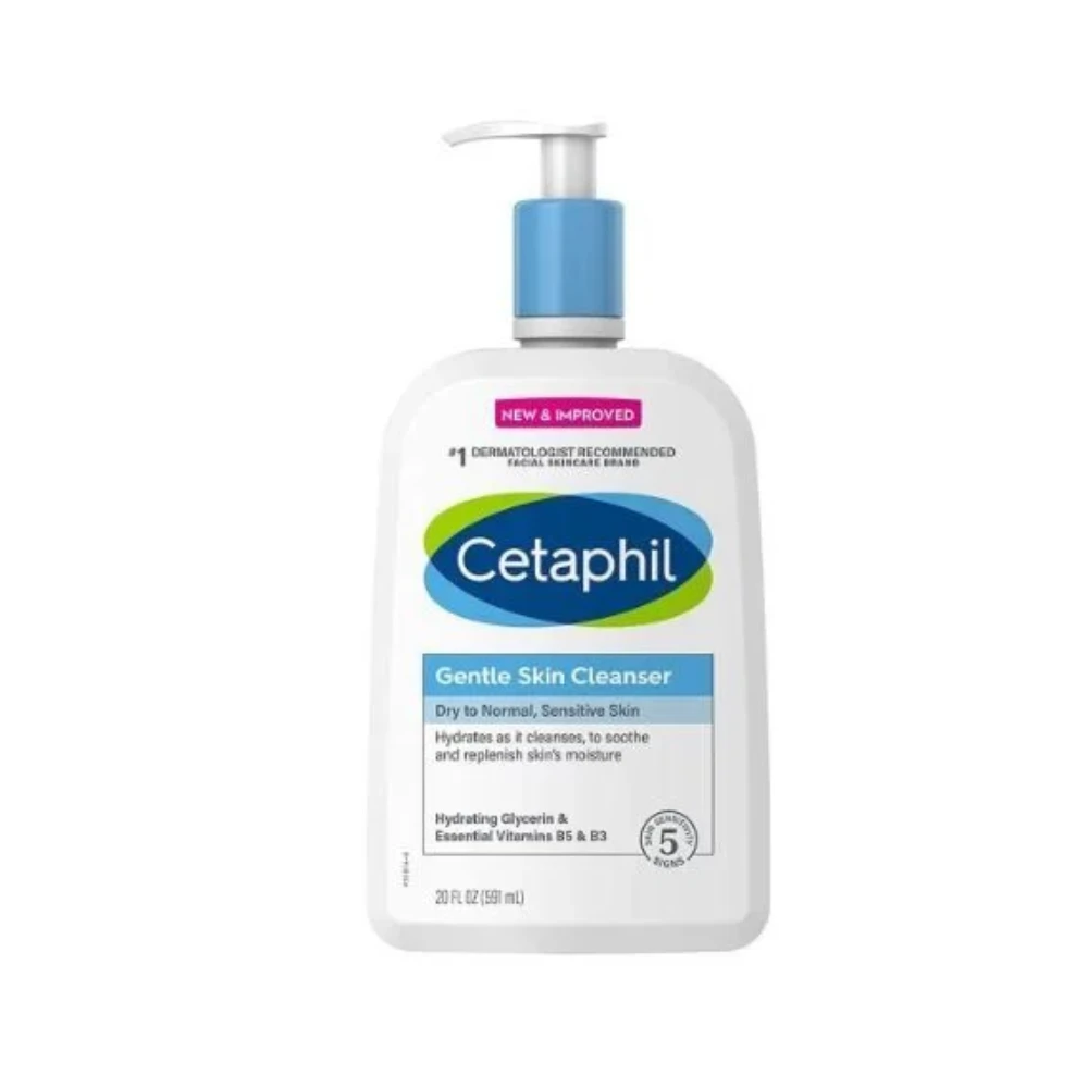 غسول الوجه المنظف اليومي للبشرة الحساسة إلى الدهنية من سيتافيل – 591 مل